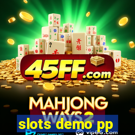 slots demo pp